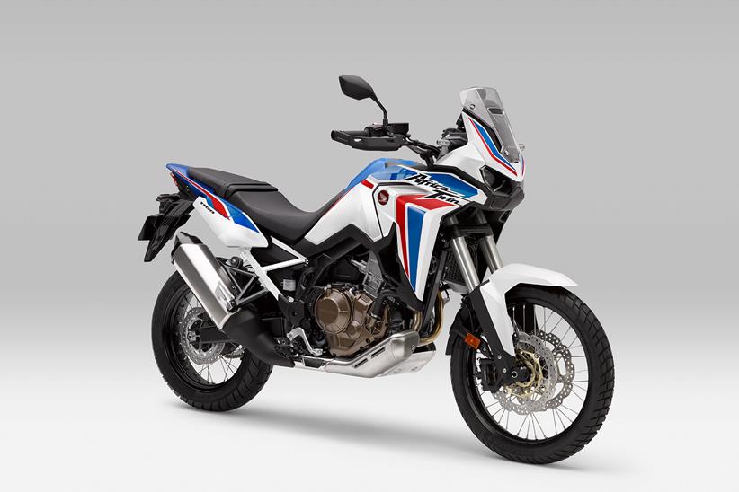 2021 standard Honda Africa Twin in tricolour paint