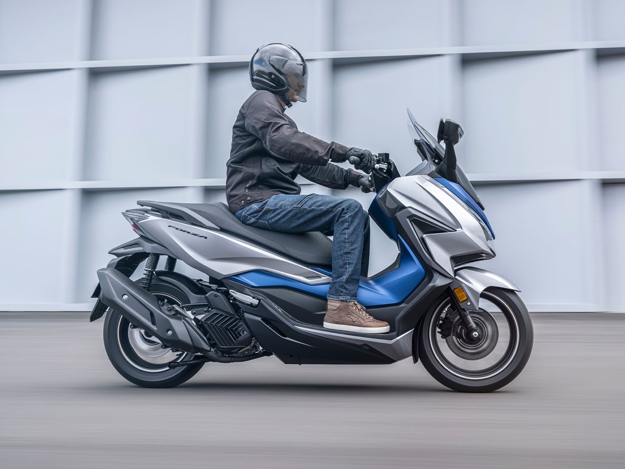 100 miles on my new Forza 350 (Left) next to a PCX 125 (Right) for scale. :  r/scooters