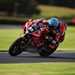 Josh Brookes (pictured at Oulton Park) topped FP1 at Donington Park 