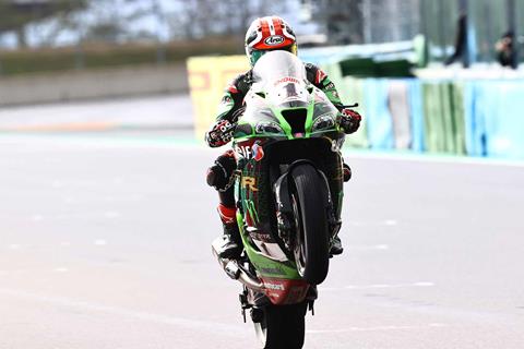 WSB: Jonathan Rea secures Magny-Cours double but must wait for his sixth title