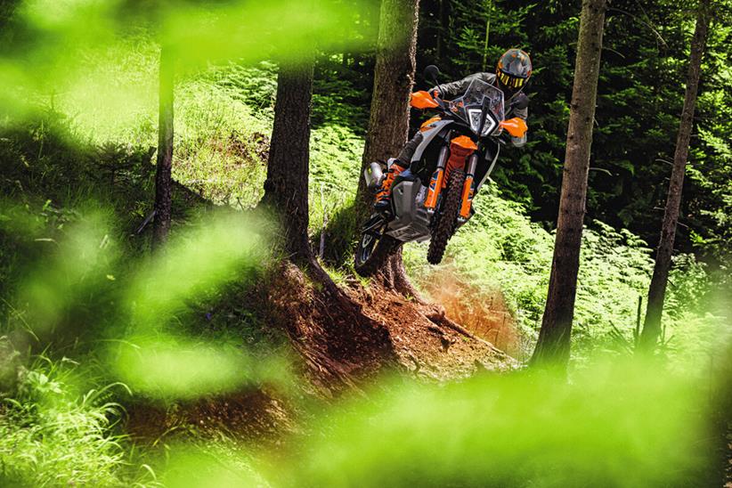 The 2023 KTM 890 Adventure R gets some electronic updates