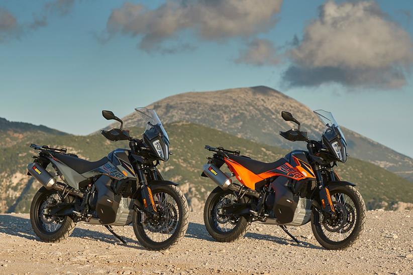 KTM 890 Adventure colour options