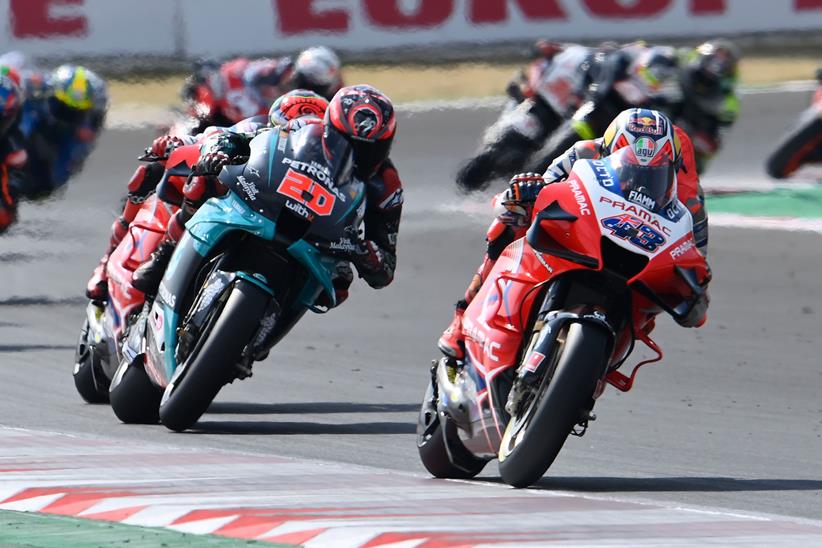 Miller and Quartararo on track at Misano 2020