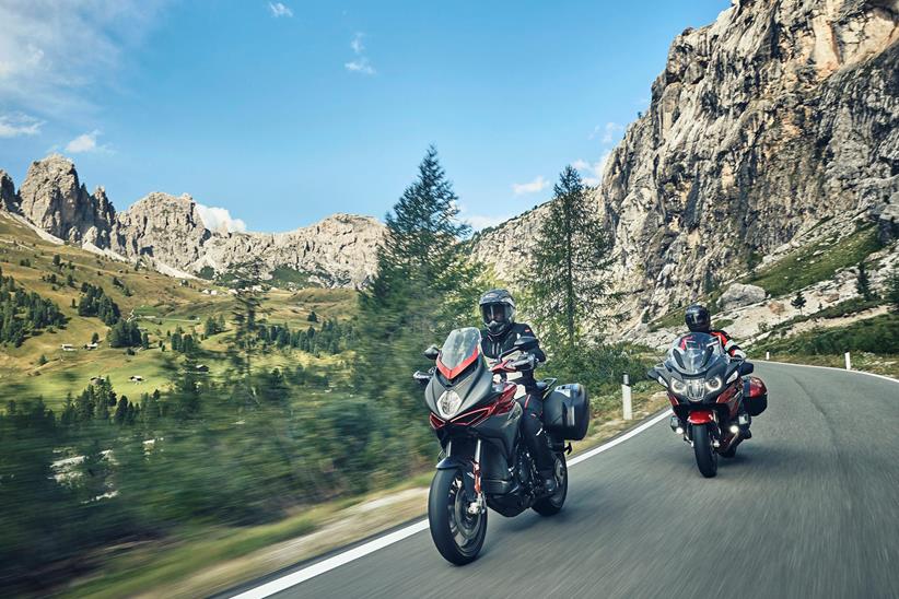 A GT variant will be available for larger touring motorcycles