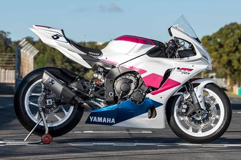 Fabrizio Pirovano tribute Yamaha R1 raises £24,000 for cancer research charity