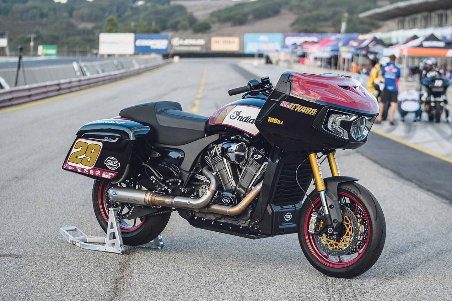 King of the Baggers – Uma corrida insólita em Laguna Seca - Indian -  Notícias - Andar de Moto