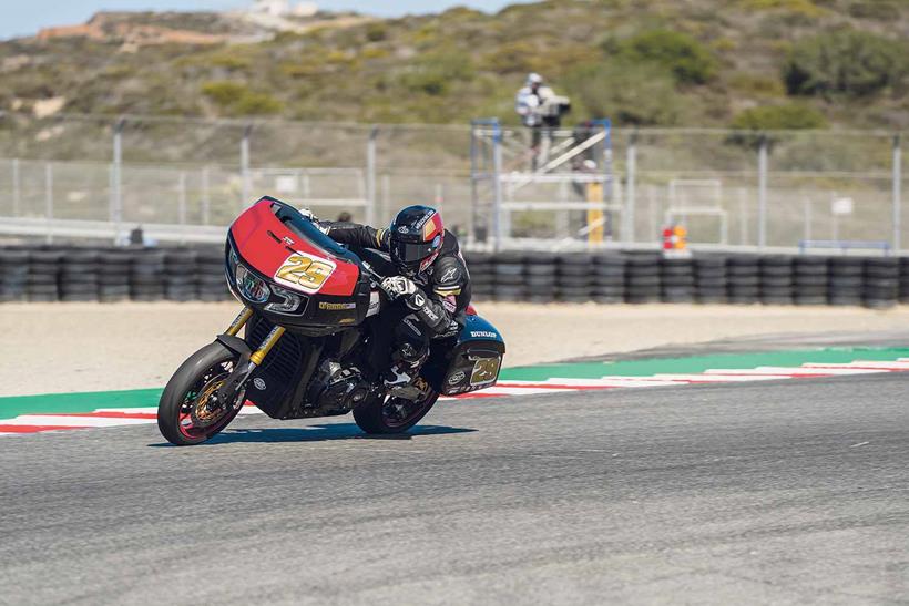 Flat-track rider Tyler O’Hara took top honours