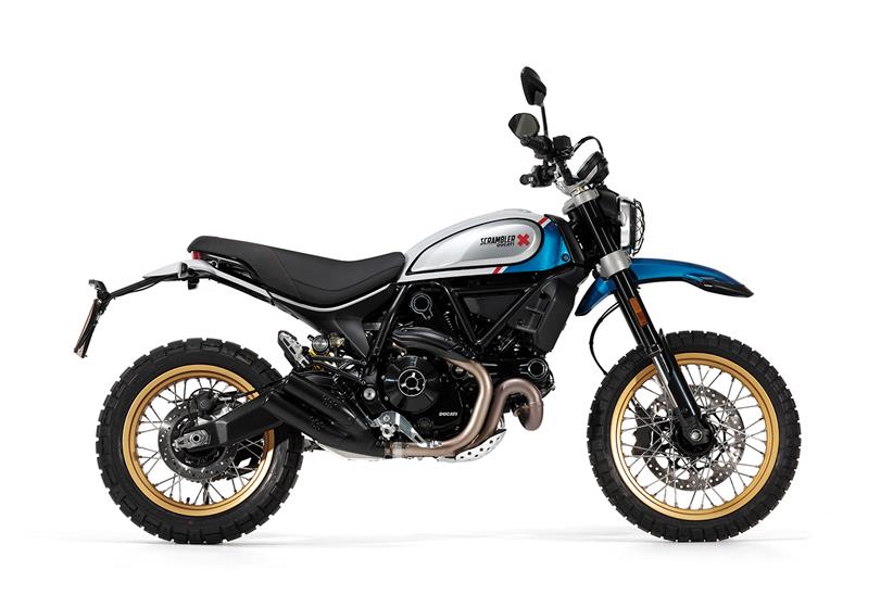 2021 Ducati Scrambler Desert Sled in blue