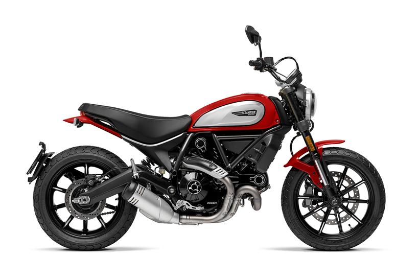 2021 Ducati Scrambler Icon in red