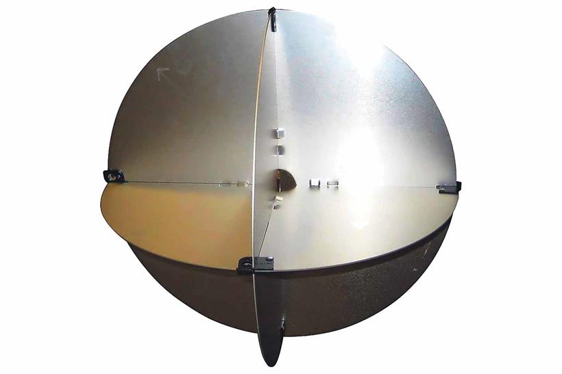 A marine radar reflector