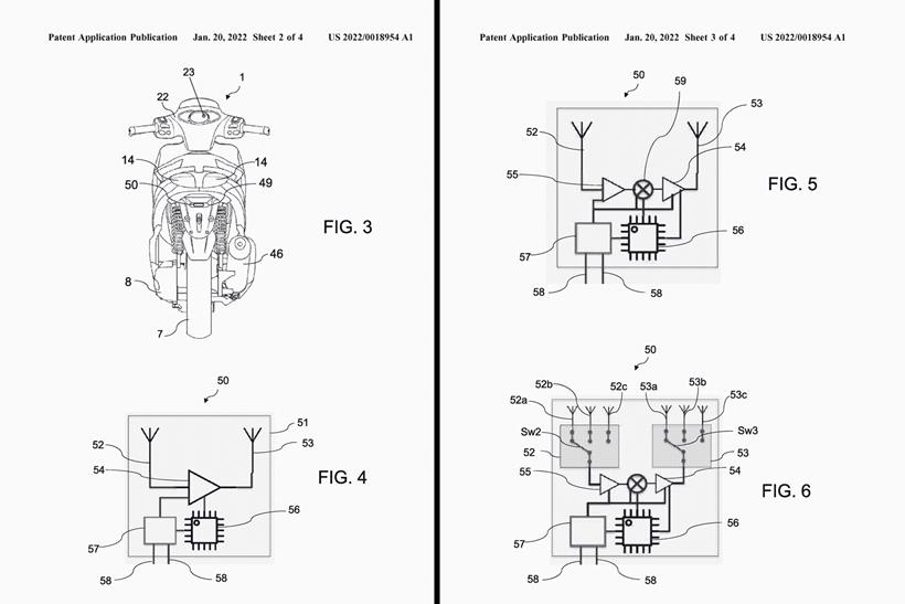 Piaggio radar reflector equipment revealed in patents