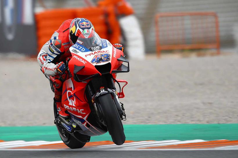 Jack Miller tops FP2 Valencia