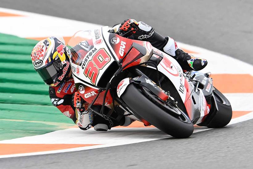 Takaaki Nakagami Valencia FP1