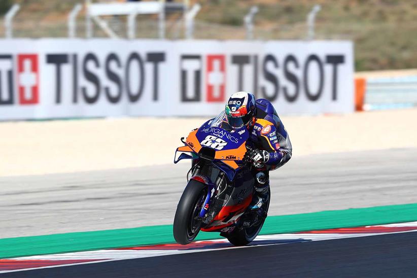 Miguel Oliveira won his home Grand Prix at Portimao