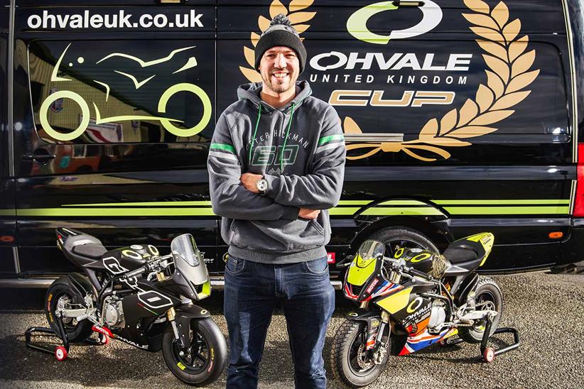 Peter Hickman is helping young racers with Ohvale UK