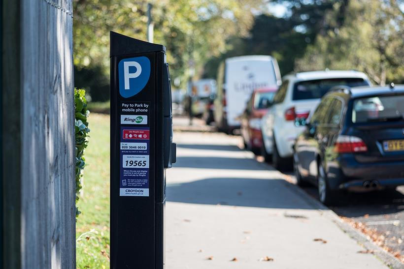 London parking meter