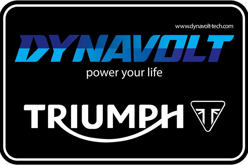 Dynavolt will sponsor the official Triumph Supersport team in 2021