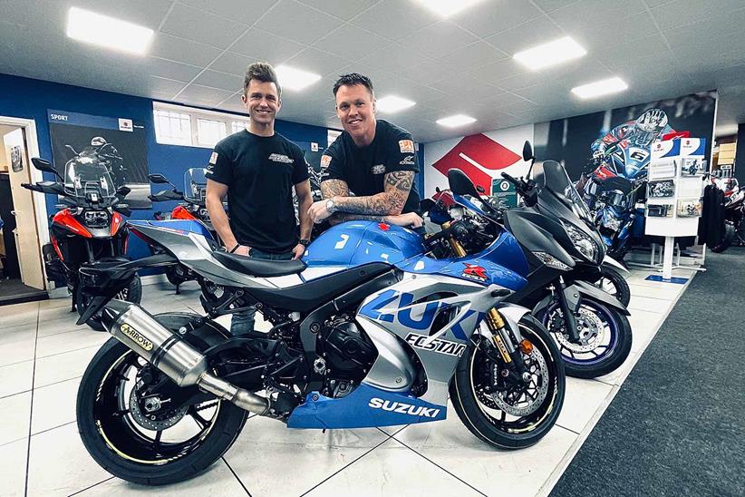 Bjorn Estment returns with Powerslide Motorcycles with Catfoss Suzuki in 2021