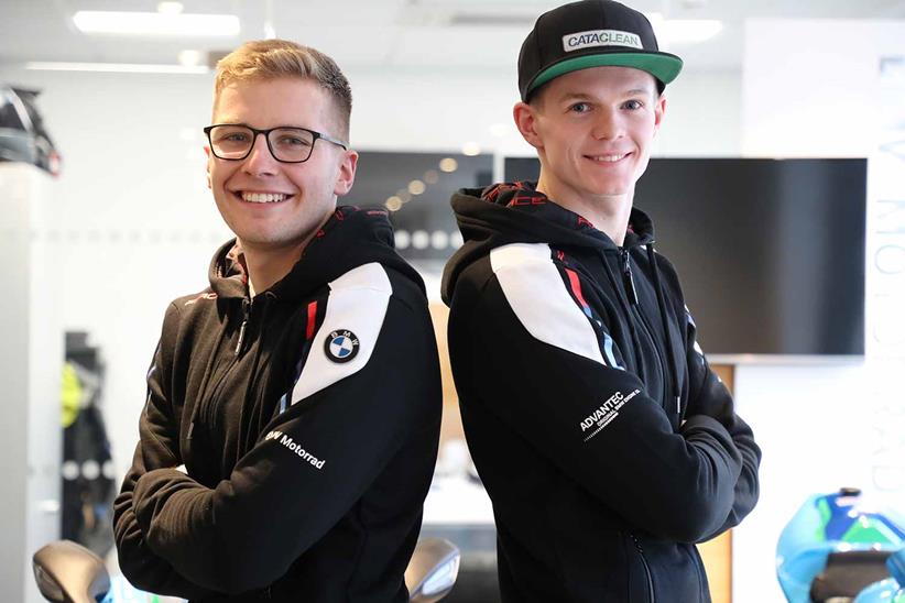 Brad Jones (left) joins Joe Francis (right) at PR Racing 