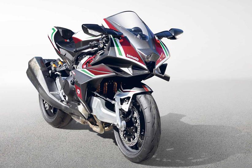 You can buy a Bimota Tesi H2 from Bimota UK now