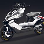 CFMoto unveil electric scooter concept