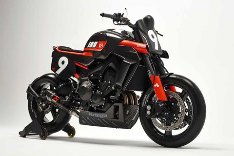 Carbon-clad custom: Bolt-on kit from Bottpower transforms Yamaha triples