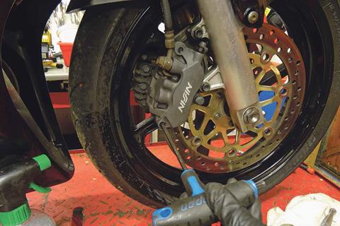 Get your stoppers gleaming: how to clean your motorbike's brakes