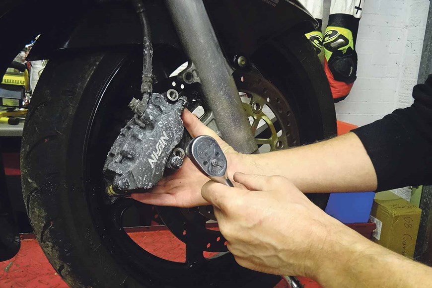 Get your stoppers gleaming how to clean your motorbike's brakes