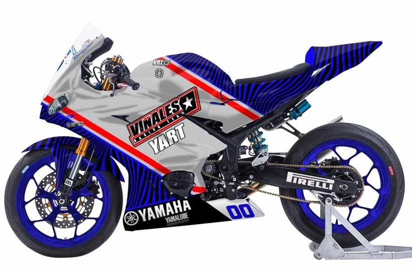 The Viñales Racing Team's Yamaha R3