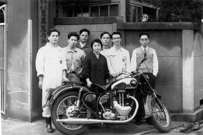 Historical Meguro team photo