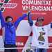 Joan Mir celebrates with Davide Brivio after becoming MotoGP world champion