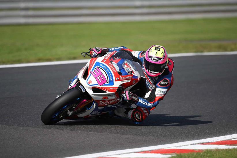 Keith Farmer (pictured on his 2020 Buildbase Suzuki) has been left without a ride for 2021