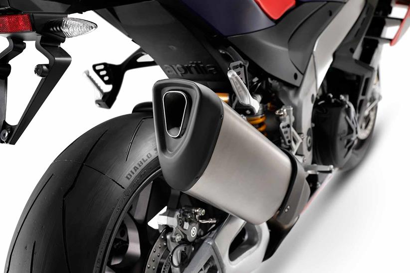 The 2021 Aprilia RSV4 range is Euro5 compliant