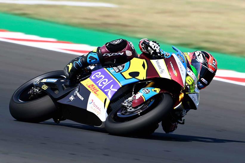 Mike di Meglio in action for Marc VDS Racing at Misano