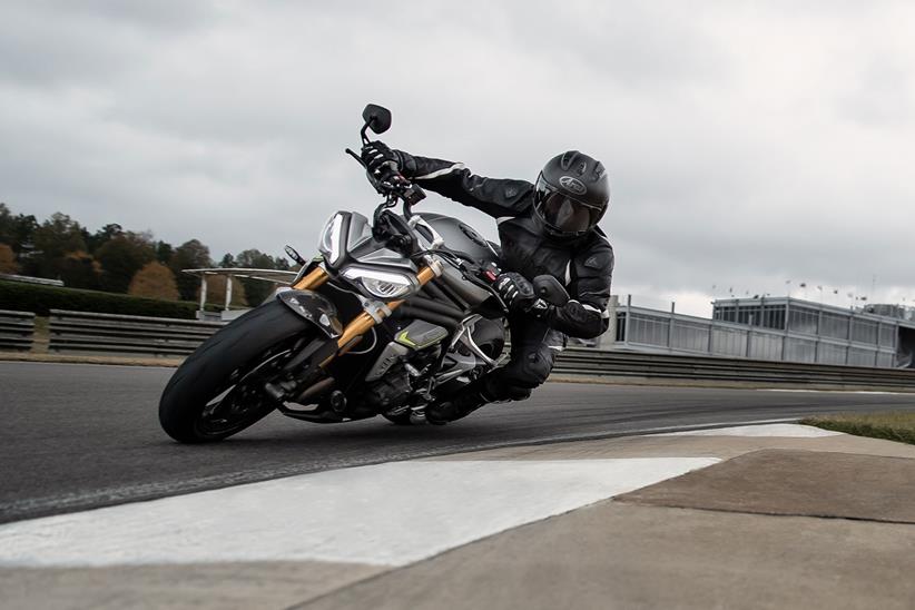 2021 Triumph Speed Triple 1200 RS corner