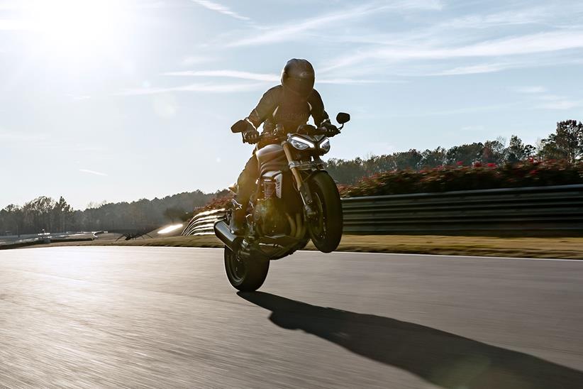 2021 Triumph Speed Triple 1200 RS wheelie