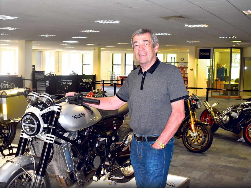 John Russell has been appointed Norton's interim CEO