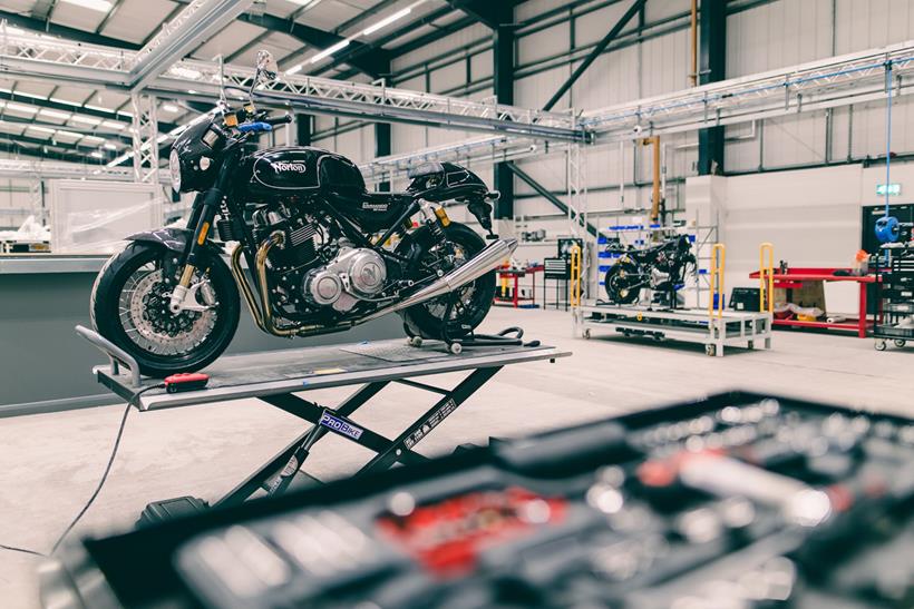 Norton's new factory