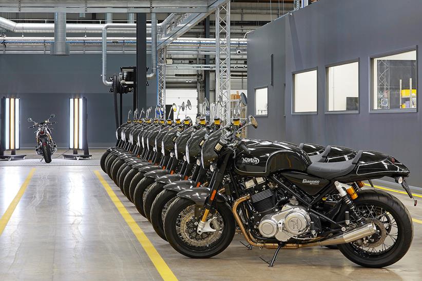 29 Norton Commandos are being built