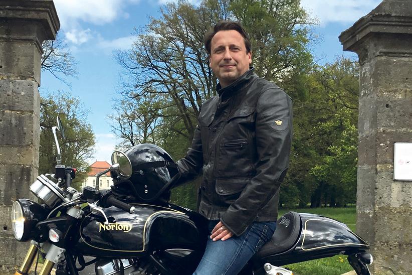 Norton CEO Robert Hentschel on his own Commando