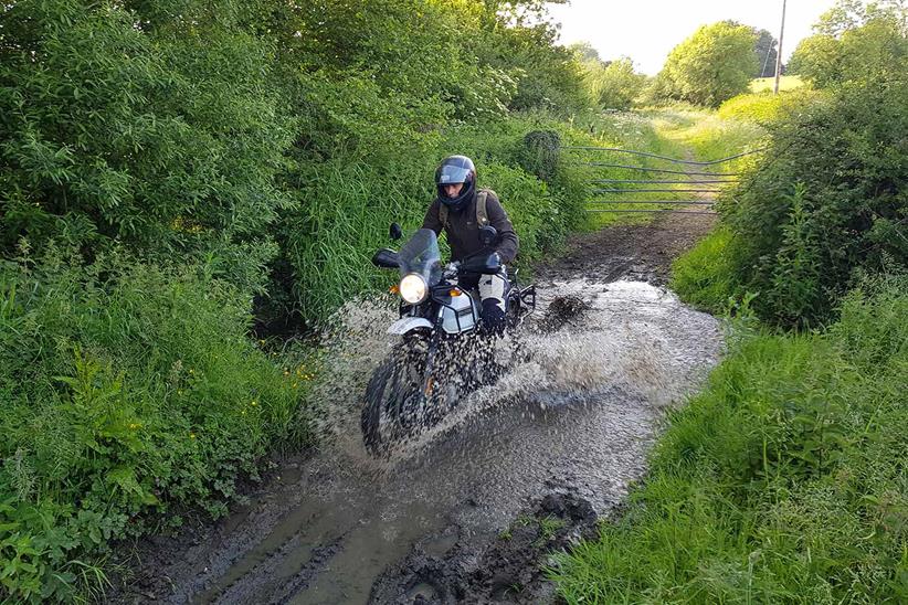 Daniel Simpson has been trying his hand at green laning