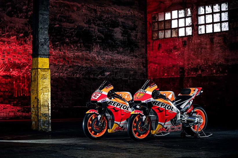 The 2021 Repsol Honda livery