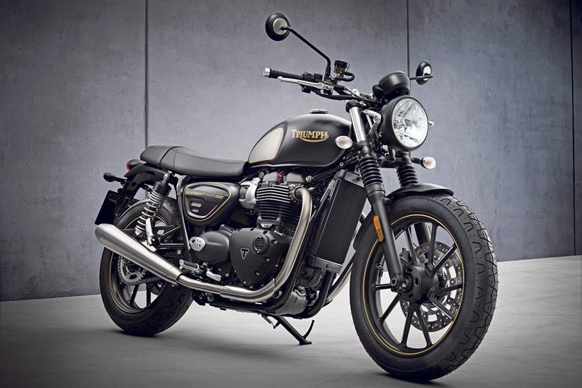 2021 Triumph Street Twin Gold Line