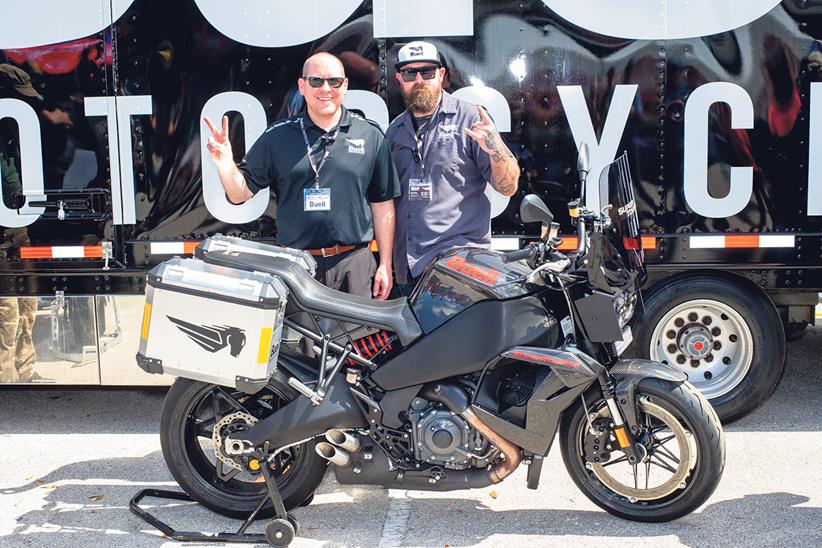 New CEO Bill Melvin (left) with Lead Engineer Jacob Stark