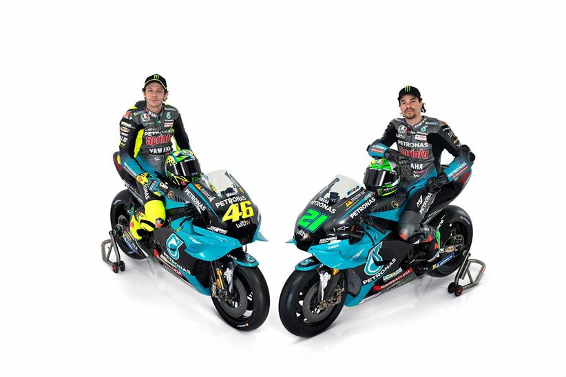 Valentino Rossi and Franco Morbidelli will be teammates this year