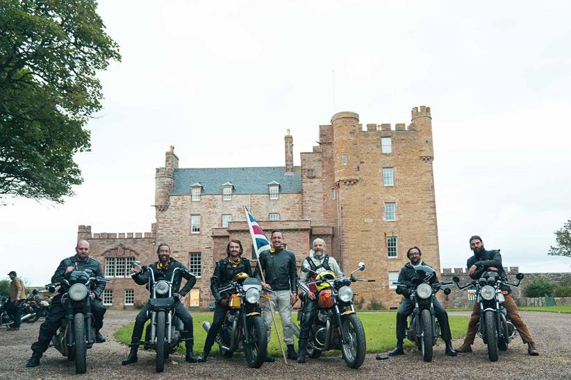 A group photo on The Great Malle Rally