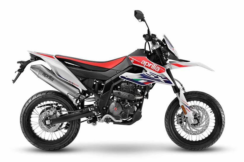 The SX125 is Aprilia's 125cc supermoto