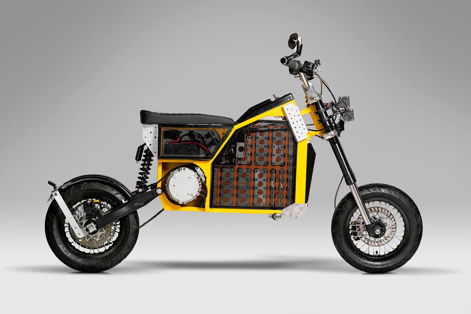 homemade electric motorbike