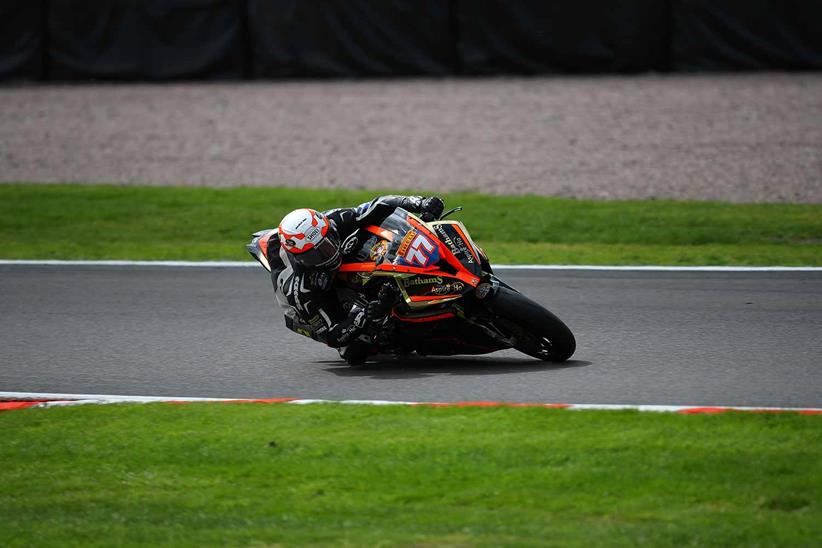 Taylor Mackenzie, pictured at Oulton Park, also rode for Bathams Racing in 2019