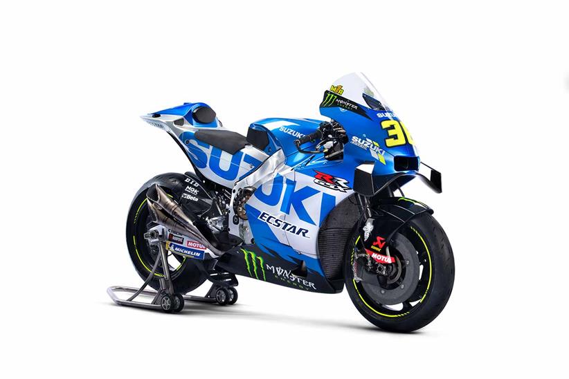 The 2021 Suzuki MotoGP livery